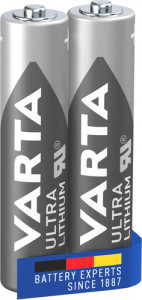 10x2 Varta Ultra Lithium Micro AAA LR 03 463997-20