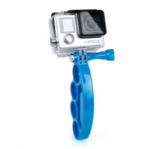 TMC Knuckles Fingers Grip avec vis pouce pour GoPro Hero 4 / 3+ / 3/2 (Bleu) ST437L4-20
