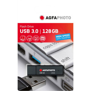 AgfaPhoto USB 3.0 Gen.1 128GB noir 646576-20