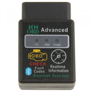 HH OBD ELM327 OBDII V1.5 Outil de balayage avancé Bluetooth Outil de diagnostic de vitesse de carburant sans fil SH1224-20