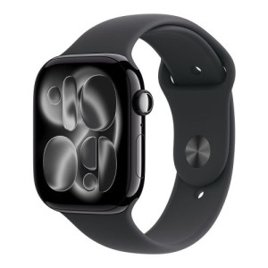 Apple Watch Series 11 (2025) GPS 42mm Jet Black Alu Case, Black Sport Band M/L EU MEQU4 DP29500419-20