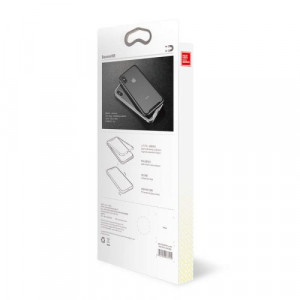 Baseus iPhone X case Magnetite hardware Silver (WIAPIPHX-CS0S) DA028820-20