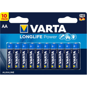 20x10 Varta Longlife Power Mignon AA LR 6 489818-20