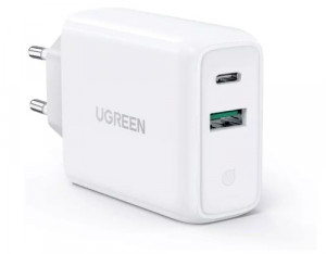 UGREEN Chargeur EU 36W port dual USB-A/USB-C 736724-20