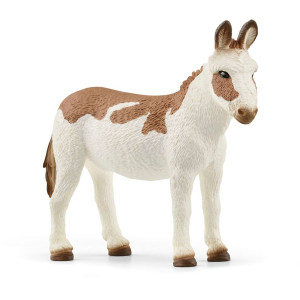 Schleich Vie à la ferme 13961 Ane américain, tacheté 792857-20