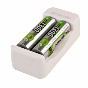 Ansmann chargeur Basic II incl. 2 x AA 1300mAh 1001-0119-01 676937-20