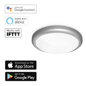 Hama WiFi Plafonnier rond 33cm Cadre en métal 544735-20