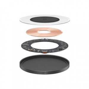 Baseus Wireless Charger BS-W530 PD 15W with Type-C cable PD 24W, 1m, Black (CCJJ050001) DA864215-20