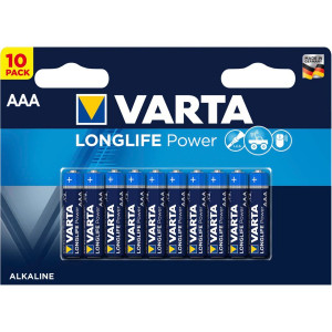 20x10 Varta Longlife Power Micro AAA LR 03 489671-20