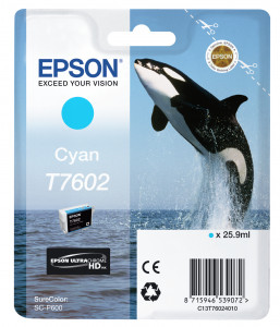 Epson cyan T 7602 857885-20