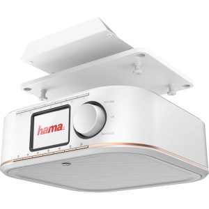 Hama Digitalradio DR350 blanc FM/DAB/DAB+ Montage support 518520-20