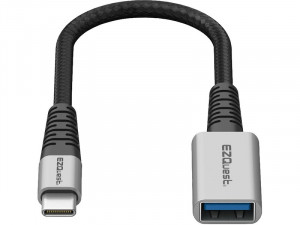 Adaptateur USB-C vers USB-A 5Gbit/s câble renforcé EZQuest DuraGuard X40100 ADPEZQ0035-20