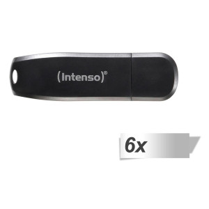 6x1 Intenso Speed Line 16GB USB Stick 3.0 447582-20