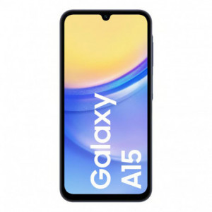 Samsung A155F/DSN Galaxy A15 (6.5'' 128 Go, 6 Go RAM No UE, Garantie 2 ans par SBE) Noir 0A155-6/128_BLK-20
