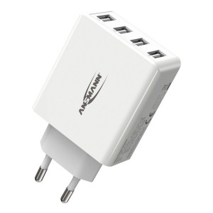 Ansmann Home Chargeur HC430 4xUSB 3000mA blanc 644499-20