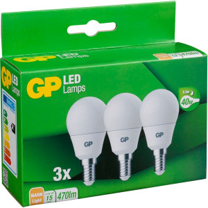 1x3 GP Lighting Mini Globe A45 E14, 5,6W (40W) 470lm GP 087854 647327-20