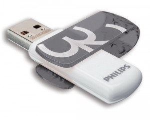Philips USB 2.0 32GB Vivid Edition gris 513004-20