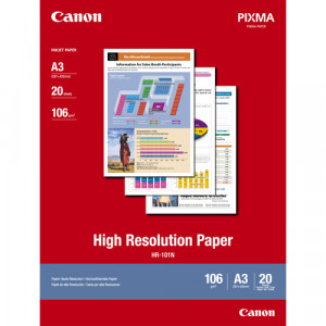 Canon HR 101 N A 3, 20 feuilles papier photo 106 g 457392-20