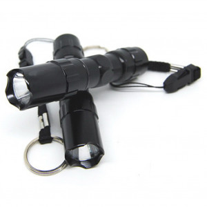 Lampe torche de lampe de poche à LED d'urgence étanche portable en alliage d'aluminium C3156O52W695-20