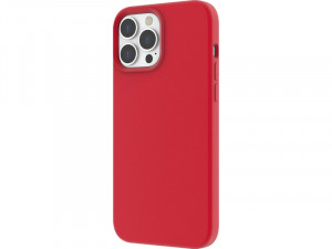 Coque iPhone 13 Pro Max silicone magnétique (comp MagSafe) Rouge Novodio IPXNVO0246-20