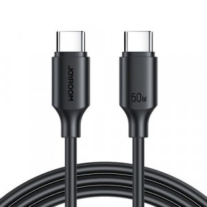 Joyroom Type-C Type-C Cable 60W, 480Mb/s, 1m, Black (S-CC60A9) DO083400-20