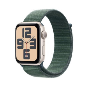 Apple Watch SE (2024) GPS 44mm Starlight Alu Case, Lake Green Sport Loop EU MXEW3 DP19600355-20
