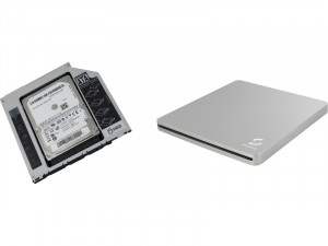 Storeva Optical Bay SATA + Slim Burner Case MacBook/MacBook Pro Unibody MBKSRV0011D-20