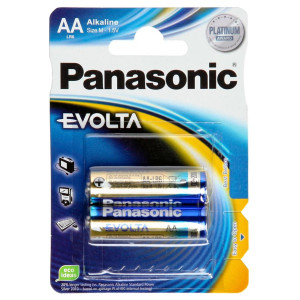 1x2 Panasonic Evolta LR 6 Mignon AA LR6EGE/2BP 511259-20