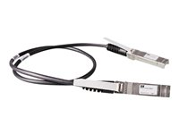 Hewlett Packard Enterprise HPE X240 Direct Attach Cable Network cable SFP+ to SFP+ 0.65 m for HPE 5120, 5500, 59XX, 75XX, FlexFabric 1.92, 11908, 12902, Modular Smart Array 1040 XP2165081R4132-20