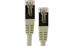 Câble ethernet RJ45 (1 m) catégorie 6 blindé gris CABGEN0154-20