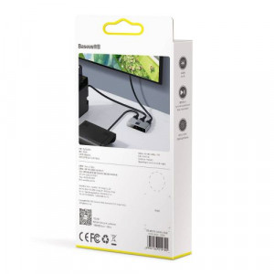 Baseus HUB Matrix HDMI Switcher (2in1 or 1in2) Space Gray (CAHUB-BC0G) DA80719-20