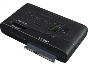 ICY DOCK EZ-Adapter MB031U-1SMB Adaptateur USB-A pour HDD/SSD 2,5" et M.2 SATA ADPICD0002-20