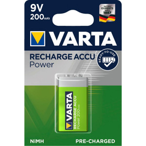 10x1 Varta Batterie NiMh 200 mAh 9V 499100-20