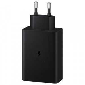 Samsung Travel Charger Quick Charger C+C+U, QC 3.0, PD 3.0, 65W, Black EU (EP-T6530NBEGEU) DA2490753-20
