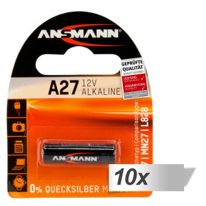 10x1 Ansmann A 27 LR 27 486649-20