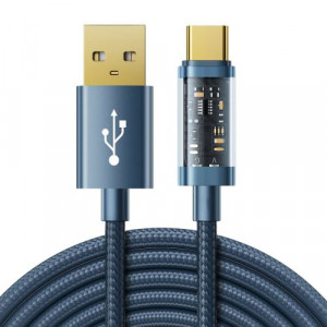 Joyroom USB Type-C Data Cable, 3A, 2m, Blue (S-UC027A20) DO279779-20