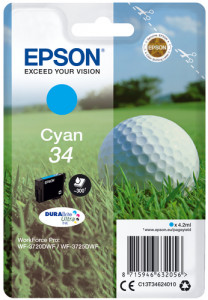 Epson cyan DURABrite Ultra Ink 34 T 3462 285714-20
