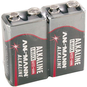 1x2 Ansmann Alkaline bloc 9V red-line 5015591 429674-20