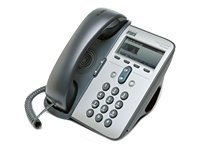 Cisco IP Phone 7912G VoIP phone 3-way call capability SCCP, SIP single-line XI2141954AS349-20