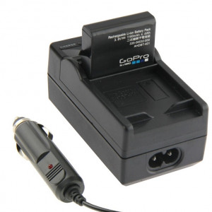 Batterie pour appareil photo numérique Chargeur voiture pour Gopro HERO 4 AHDBT-401 SB26575-20
