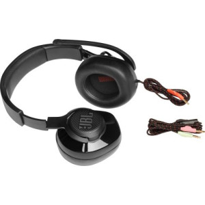 JBL Quantum 200 Headphone Wired Gaming Headset with Microphone, Black EU DB3200474-20