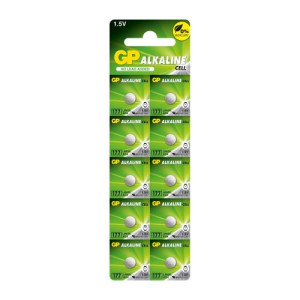 GP Battery (LR626) Alkaline Button GP177/ LR-626 (1 pcs) 1.55V DP010631-20