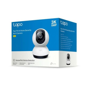 TP-Link Camera Tapo TC74 Wi-Fi Indoor Security Pan/Tilt, 1080P, Night Vision, 360 Degrees, White EU DP3500565-20
