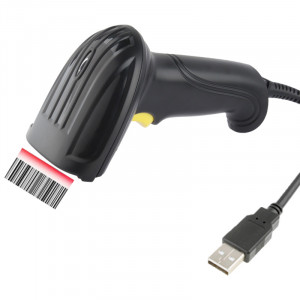 Scanner de code à barres laser USB Laser (XYL-810), noir SS000B2-20