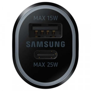 Samsung Car Charger 40W EP-L4020N Dual USB-A + Type-C Black EU (EP-L4020NBEGEU) DA1450105-20