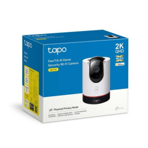 TP-Link Camera Tapo C225 Wi-Fi Indoor Pan/Tilt Security 2K QHD, AI, Night Vision, White EU DP3500181-20