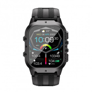 Oukitel BT20 (Montre Connectée Robuste 1.96'' Réponds aux appels) Orange OBT20_ORA-20