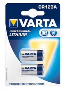 1x2 Varta Professional CR 123 A 486990-20