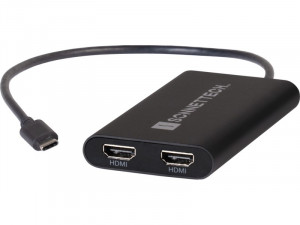 Adaptateur DisplayLink USB-C vers 2 x HDMI 2.0 4K 60 Hz Sonnet USBC-DHDMI ADPSON0071-20