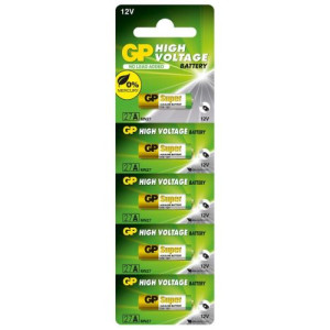 GP Battery (A27) Alkaline 12V / LR27 27AF-U5 (1 pcs) 12V DP158263-20